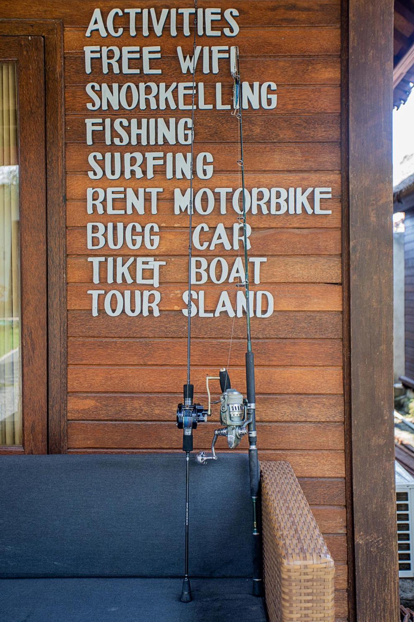 Lembongan Mantra Huts Hotel Exterior foto