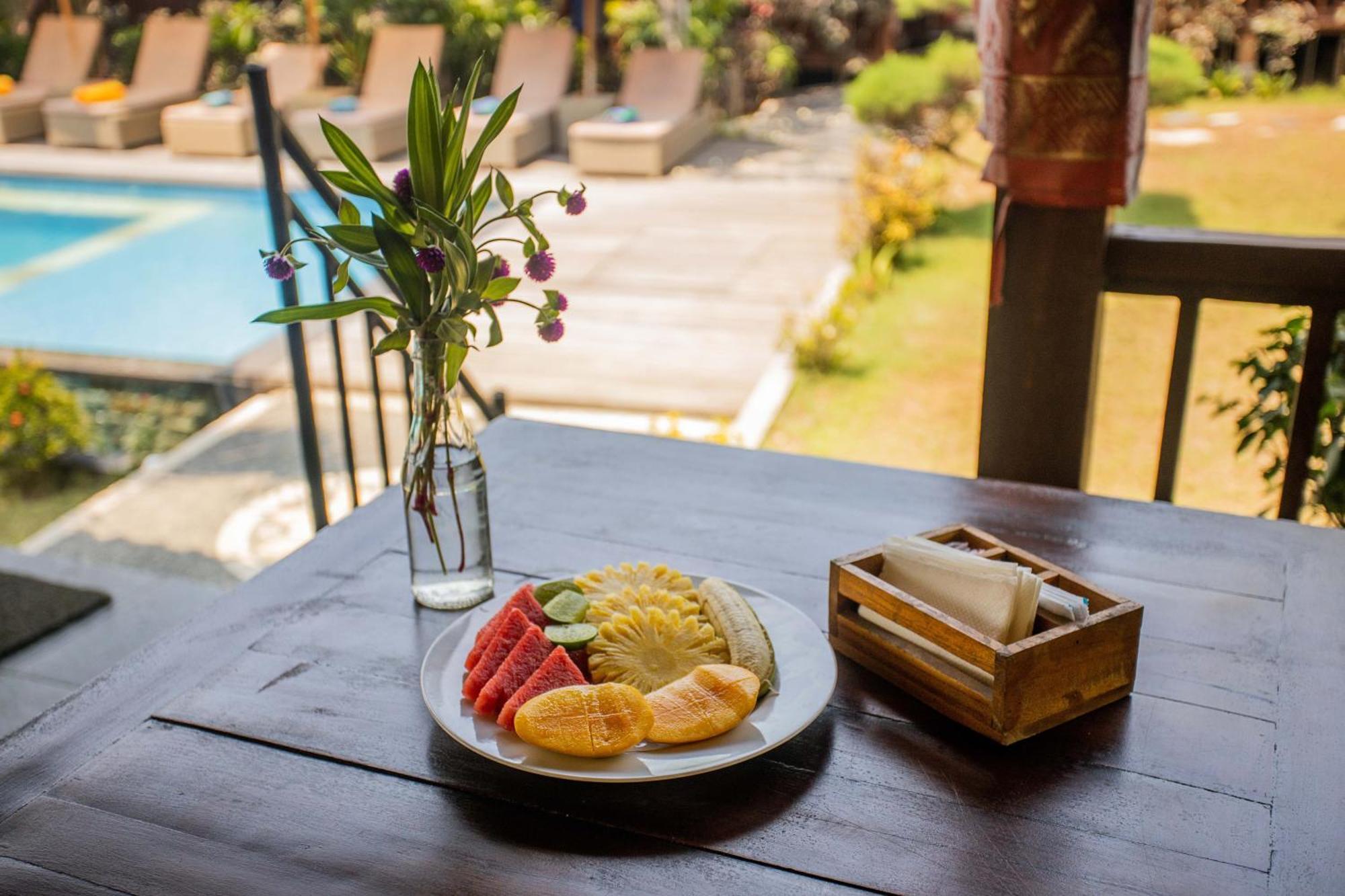 Lembongan Mantra Huts Hotel Exterior foto